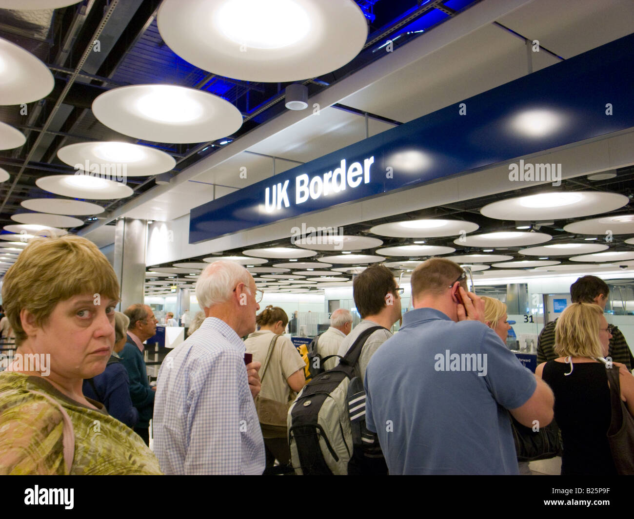 uk border control immigration stock photos uk border