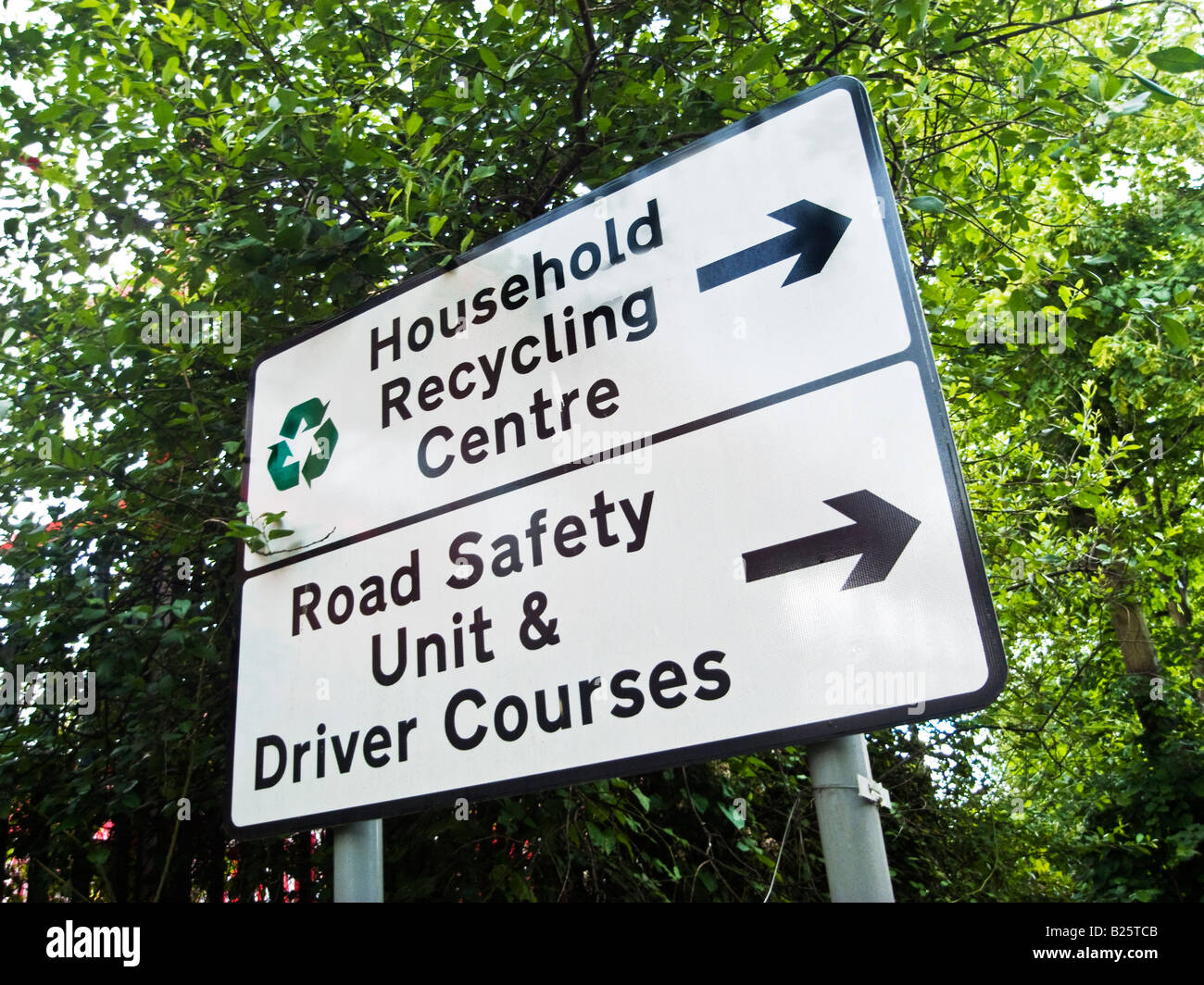Domestic waste sign hires stock photography and images Alamy