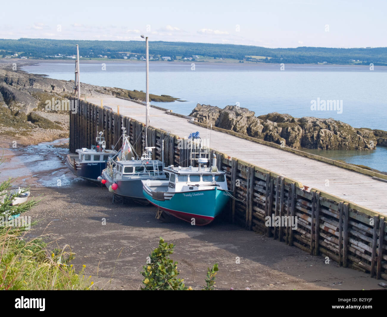 Low tide at Scott's Bay Nova Scotia, Canada Stock Photo Alamy