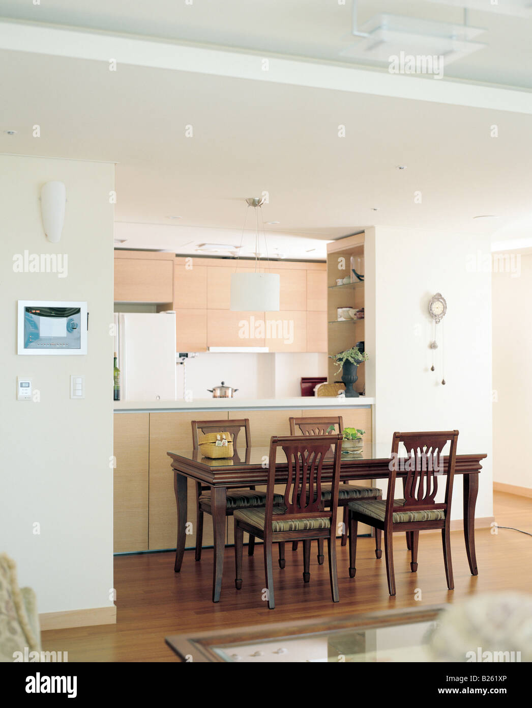 Dining room interior Stock Photo - Alamy