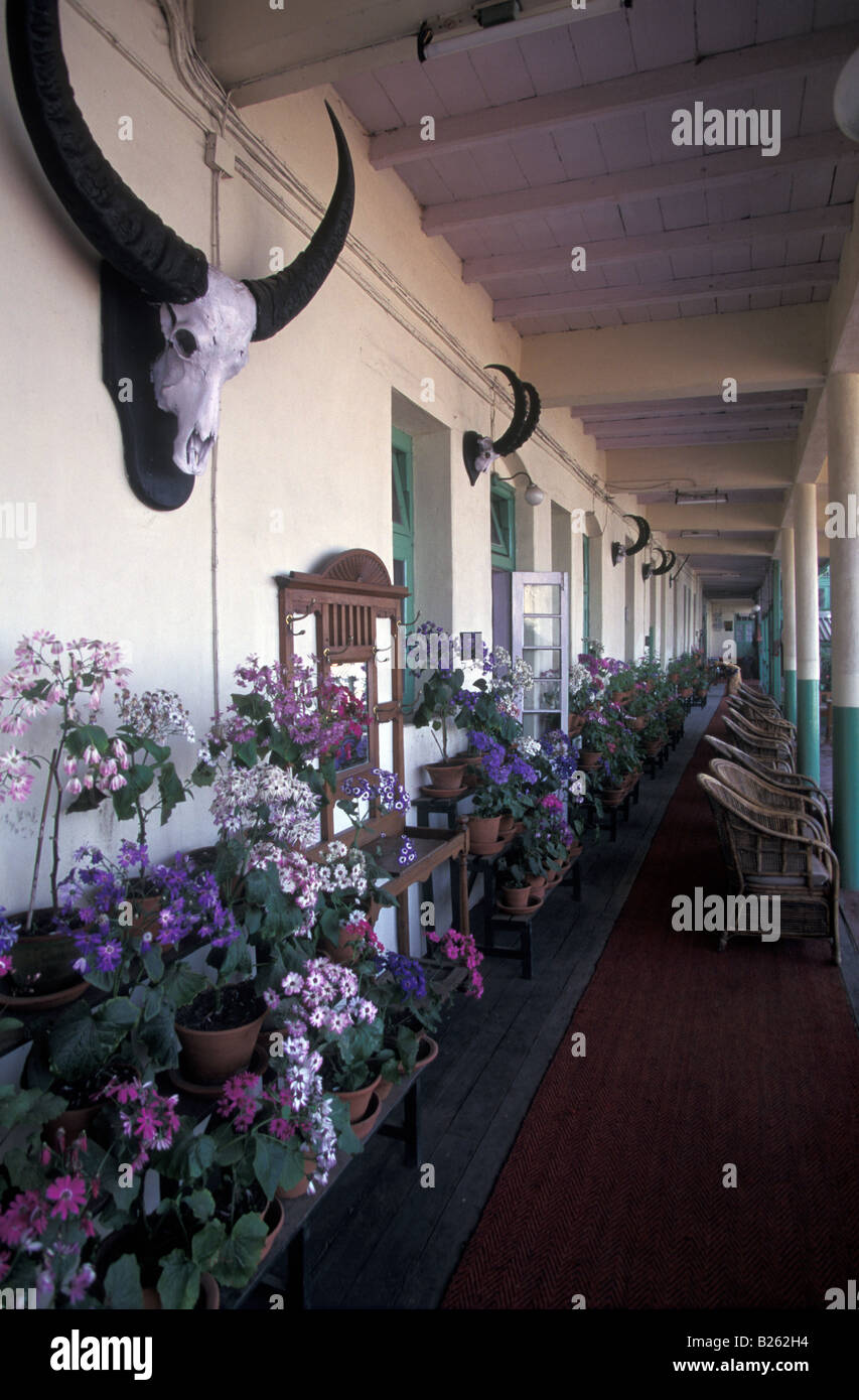 The Planter s Club Darjeeling A guesthouse unchanged since colonial times Stock Photo