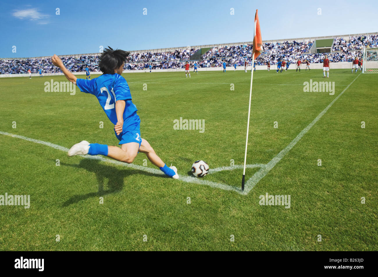 Corner kick goal hires stock photography and images Alamy