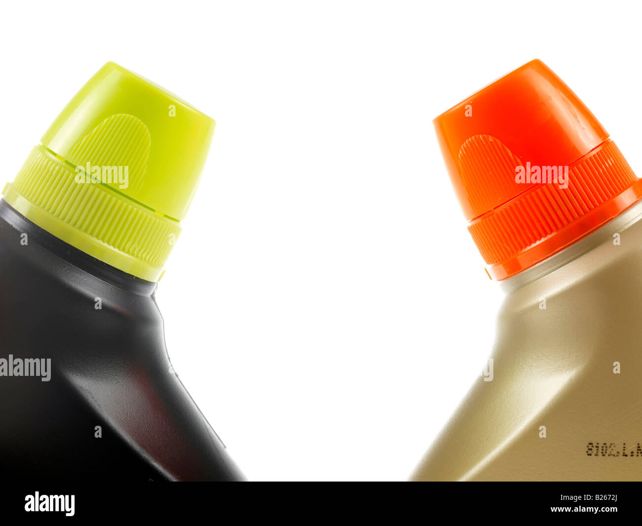 Bottles Of Bleach Stock Photo Alamy