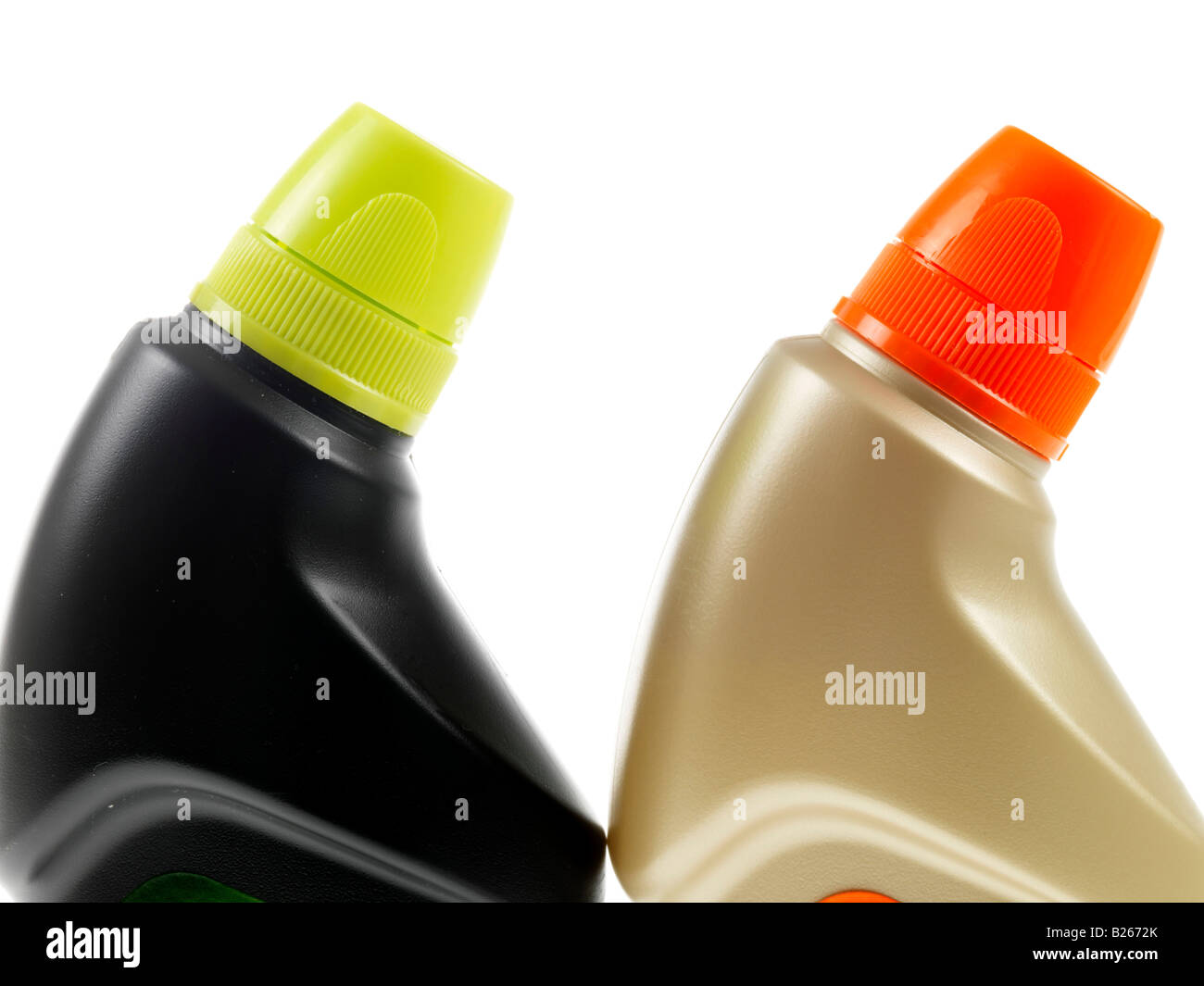 Bottles Of Bleach Stock Photo Alamy