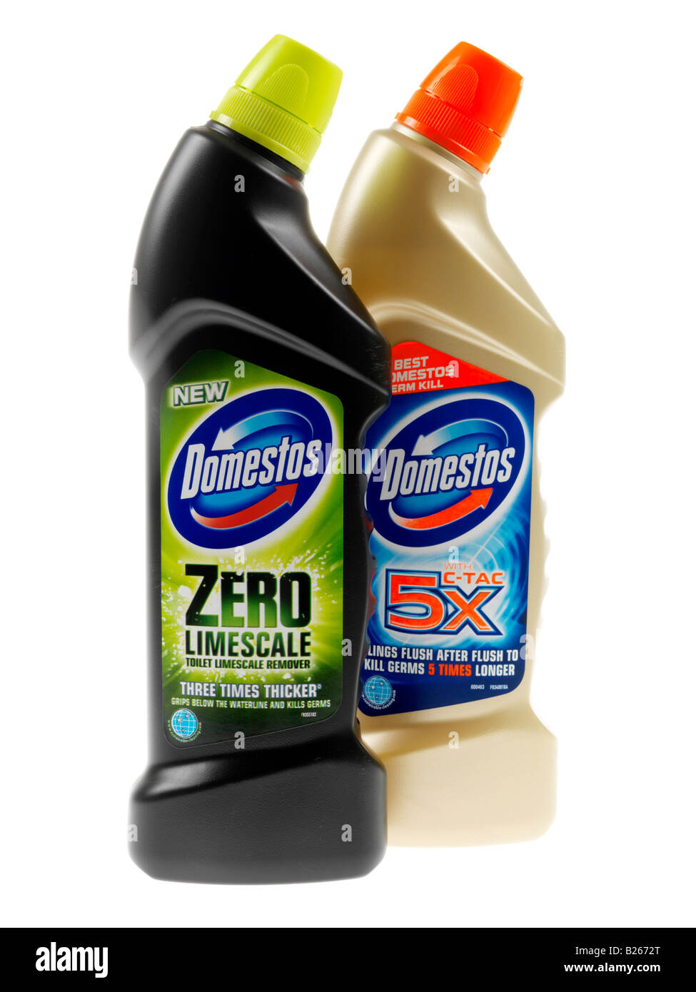 Bottles Of Bleach Stock Photo Alamy