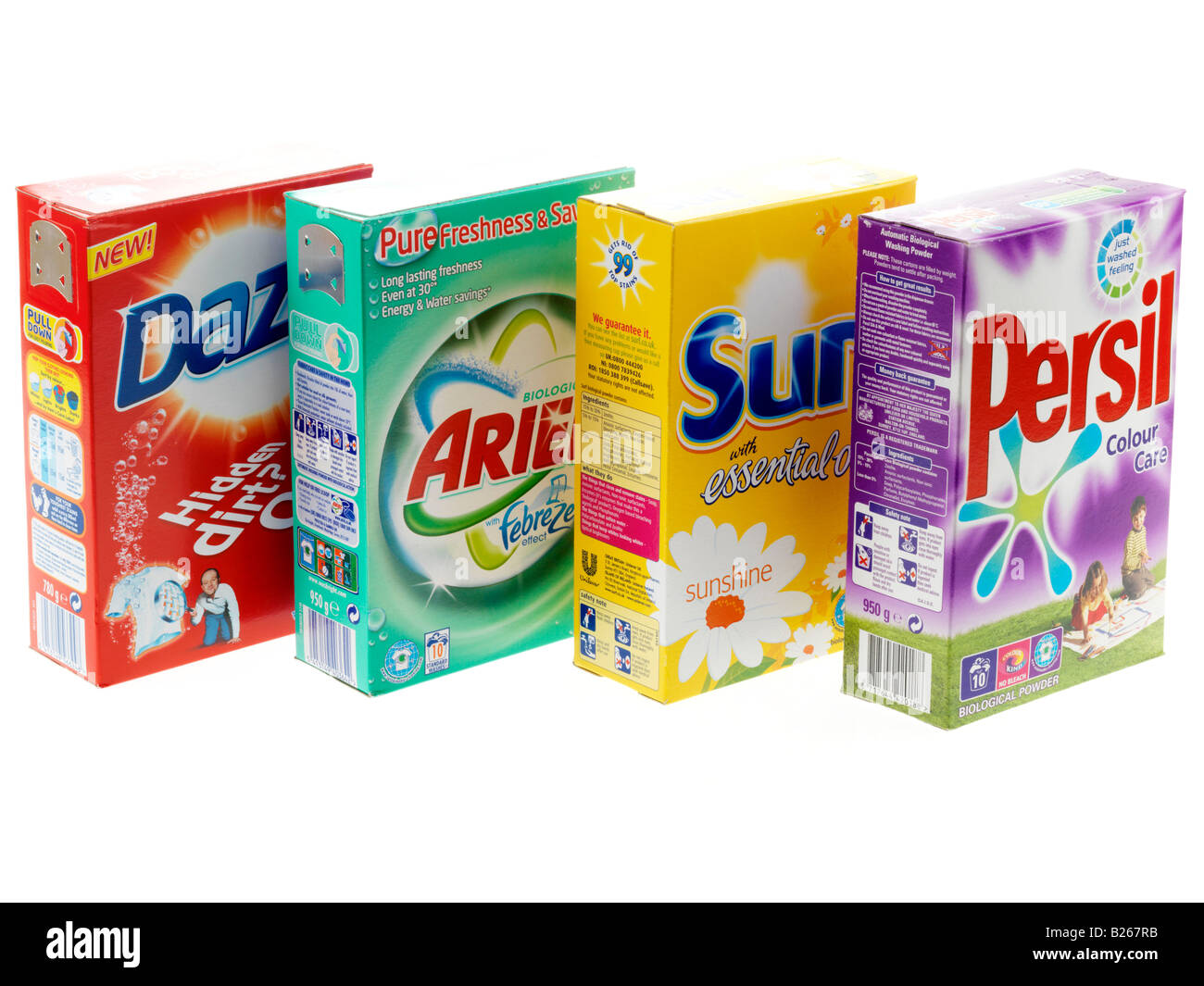 Washing Powders Stock Photo