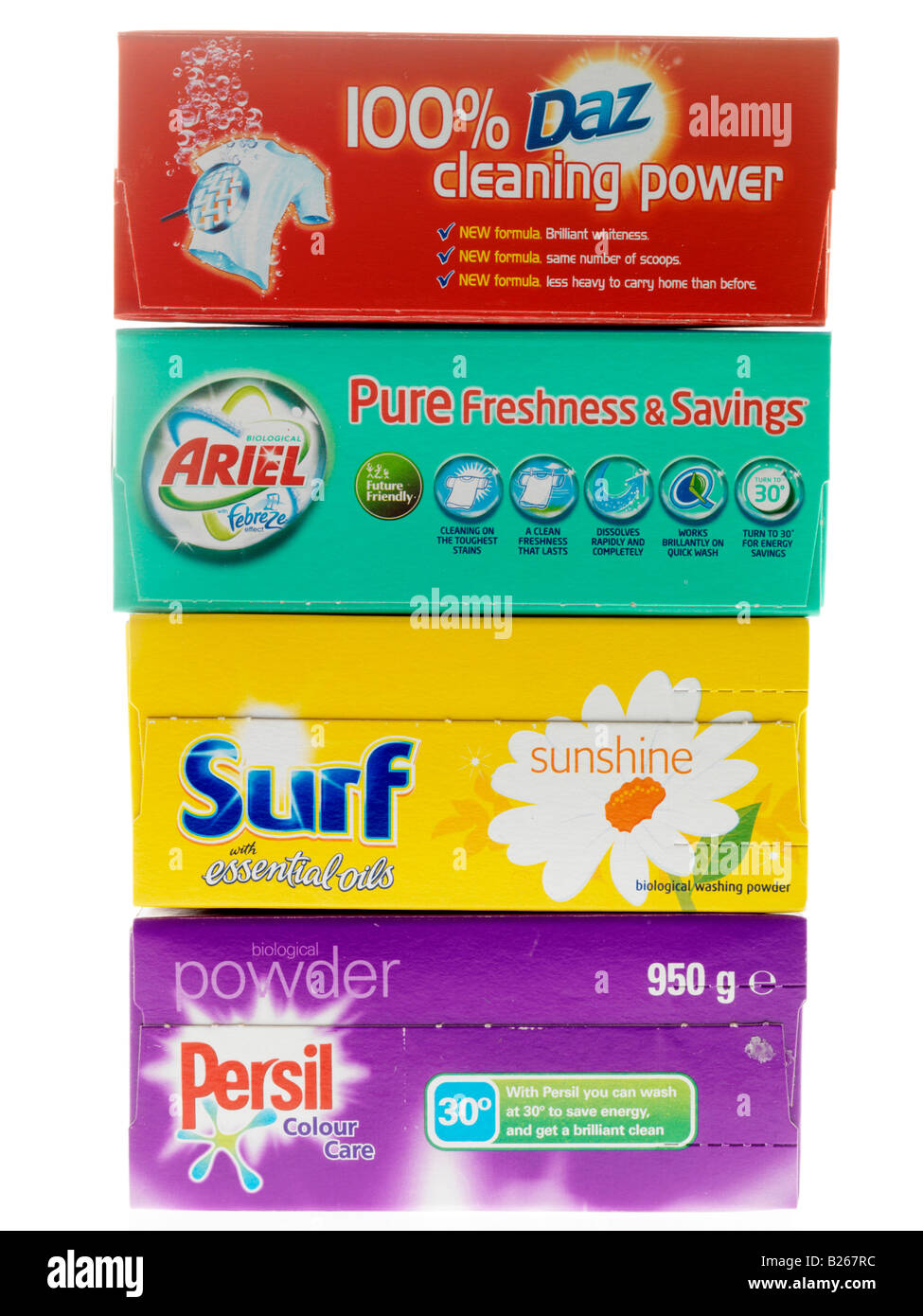 Washing Powders Stock Photo