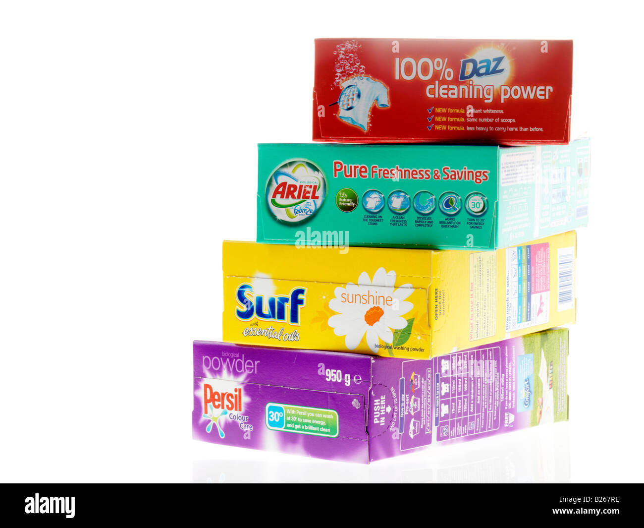 Washing Powders Stock Photo
