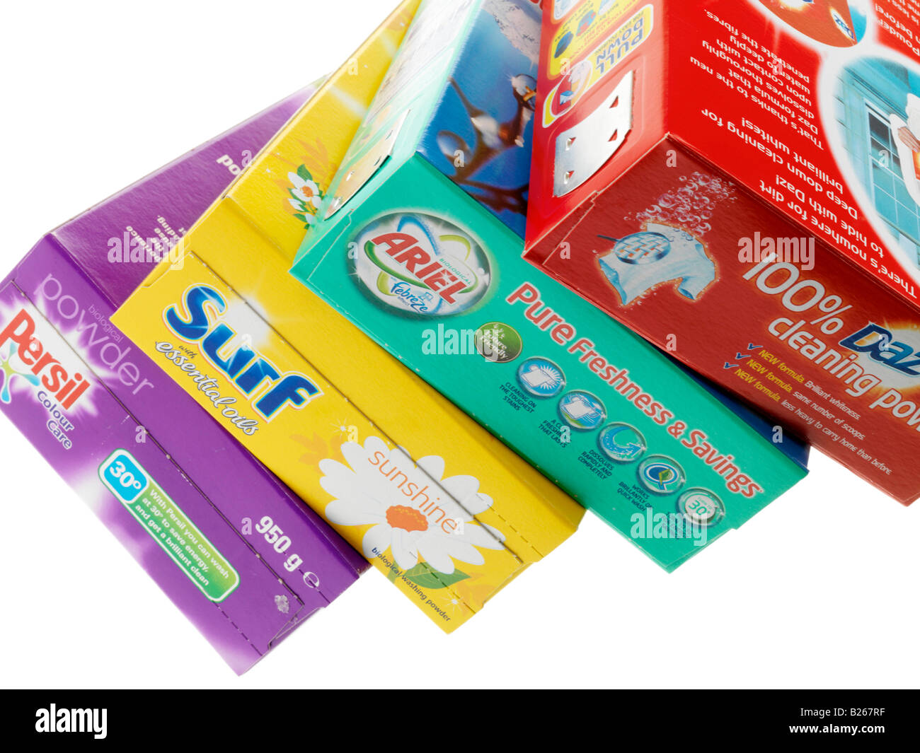 Washing Powders Stock Photo
