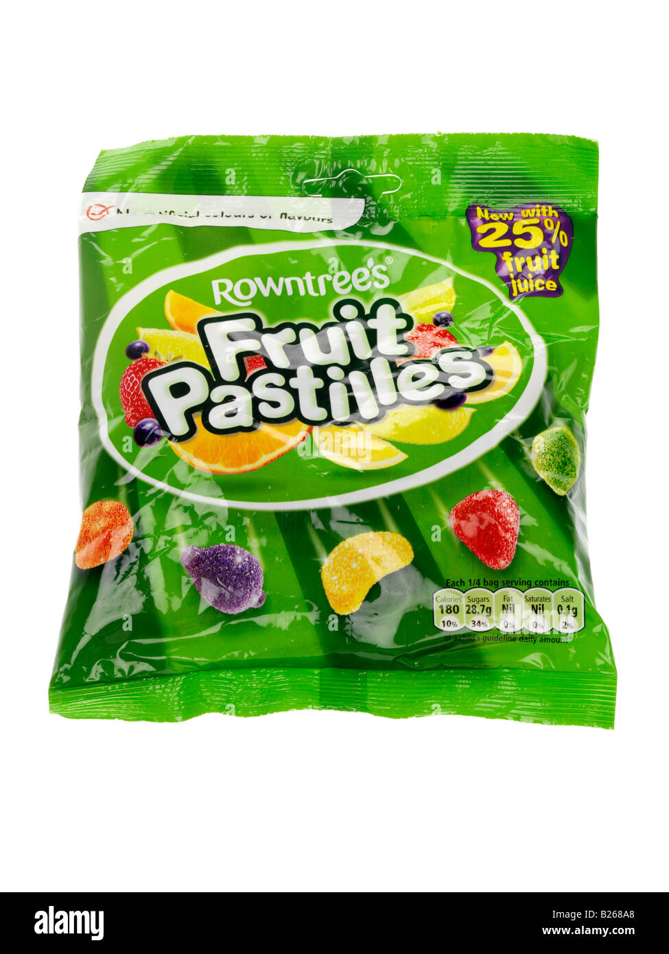 Fruit pastilles pack packet of packs packets rowntrees confectionery