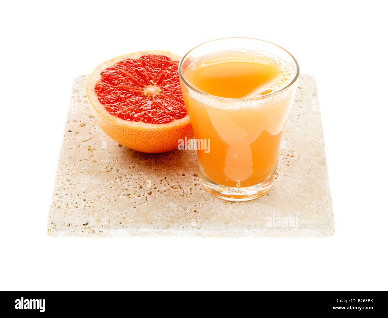 Pink Grapefruit Juice Stock Photo Alamy