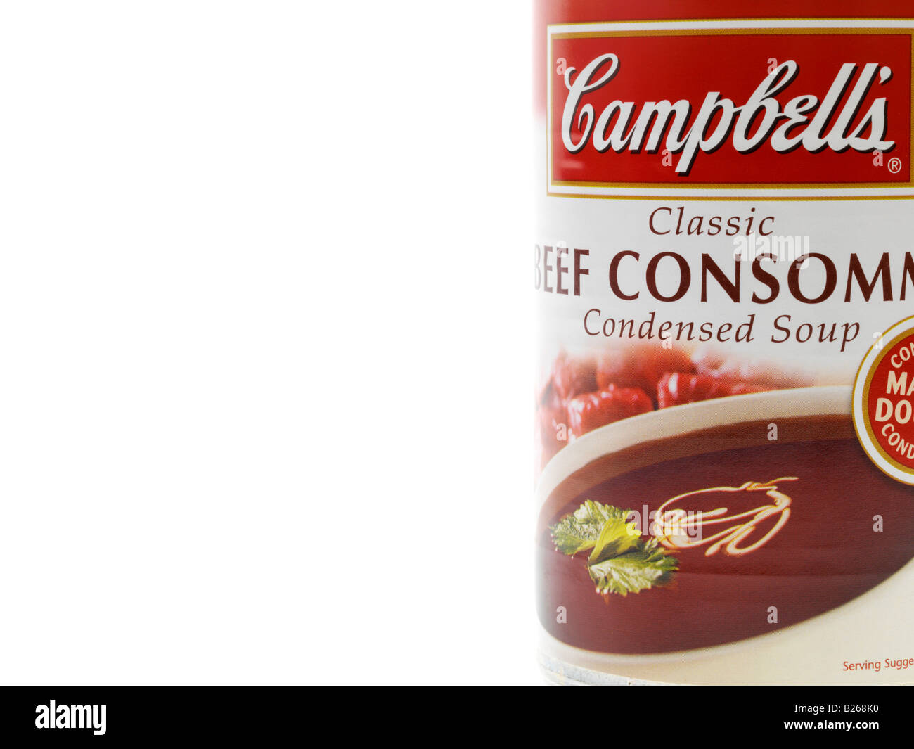 Beef Consommè Soup Stock Photo Alamy