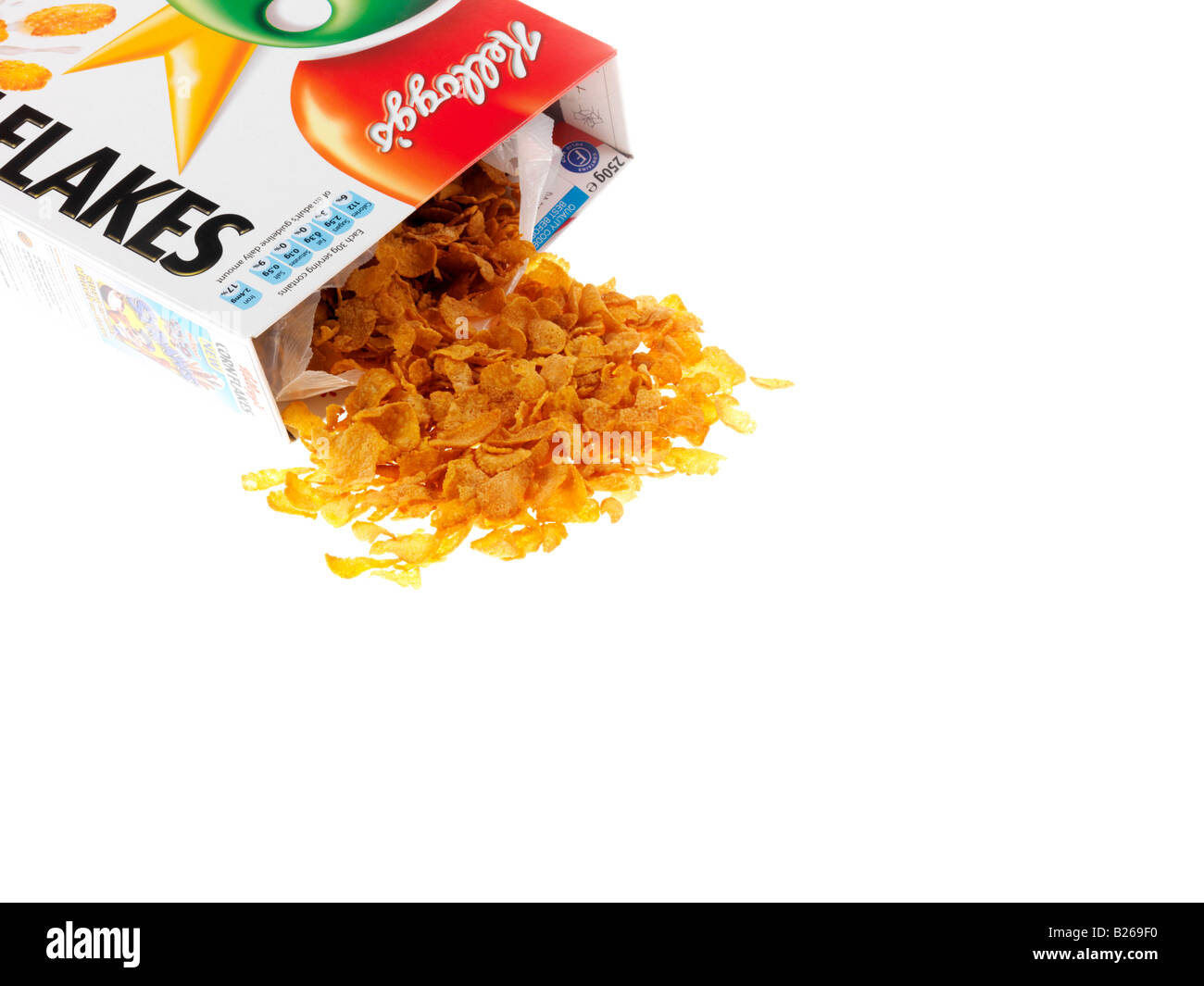 Cornflakes Breakfast Cereal Stock Photo - Alamy
