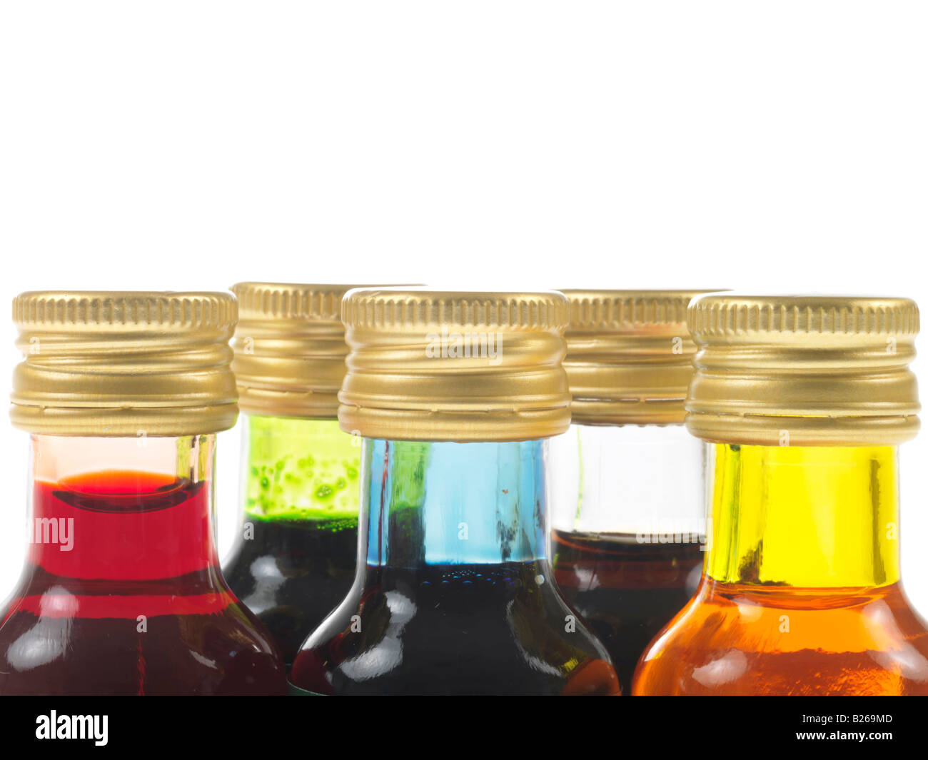 4 Bottles Of Food Coloring Isolated On White Background Stock Photo -  Download Image Now - iStock