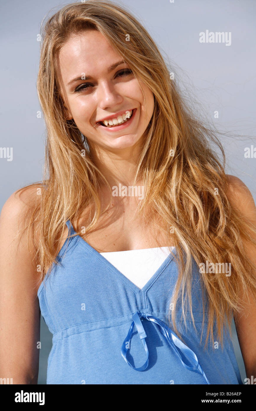 Israeli beauty, Tel Aviv, Israel Stock Photo - Alamy