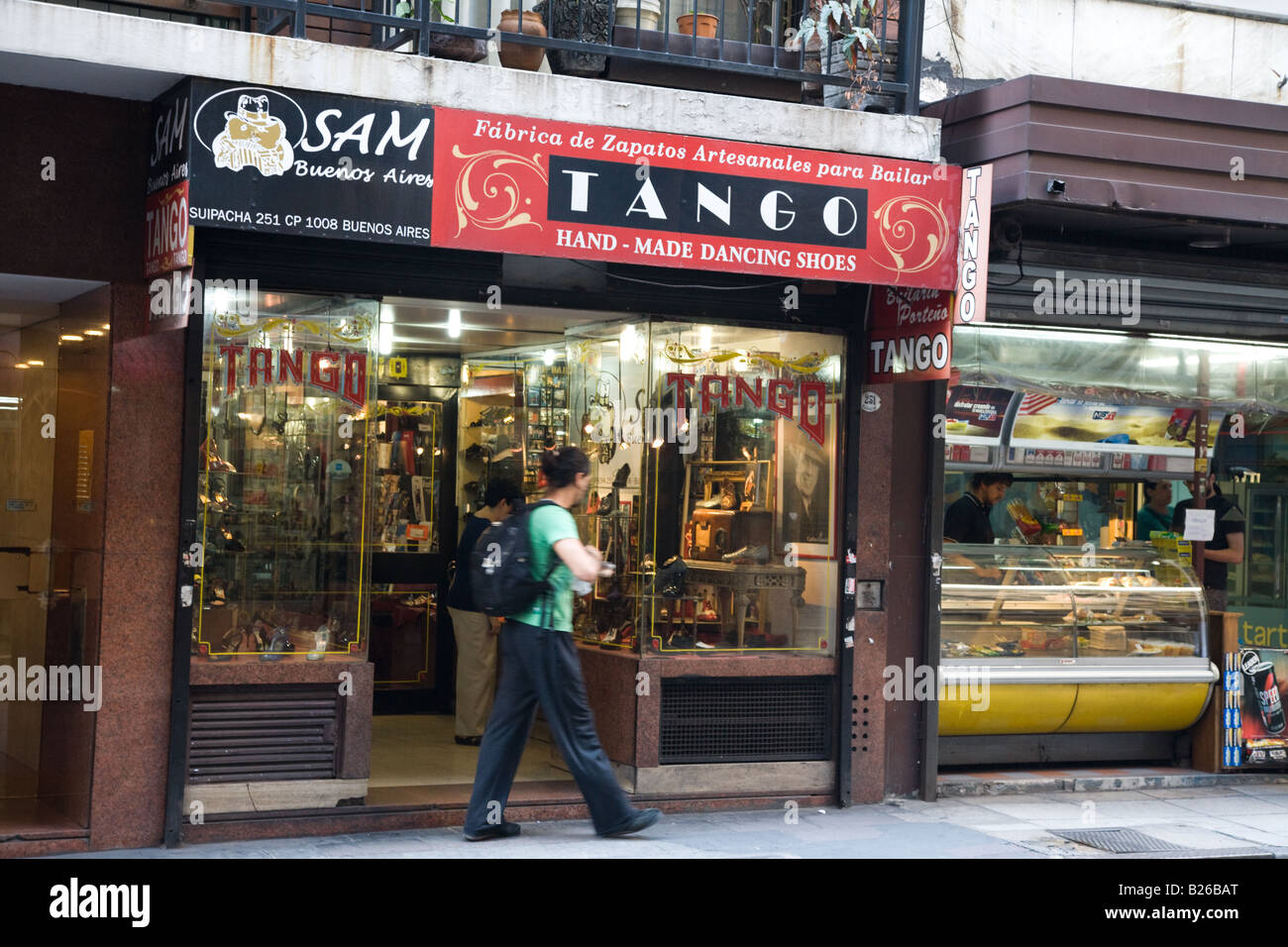 Tango Shoes Shop, Buenos Aires, Argentina Stock Photo - Alamy