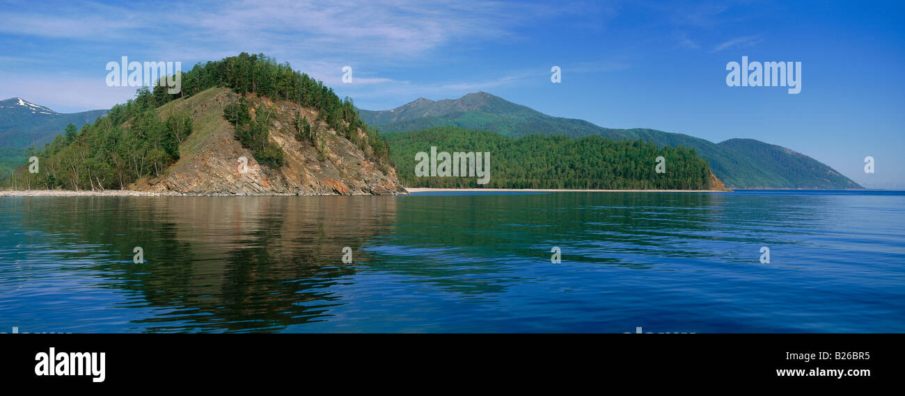 Lake Baikal and Holy Nose Peninsula, the deepest and the largest