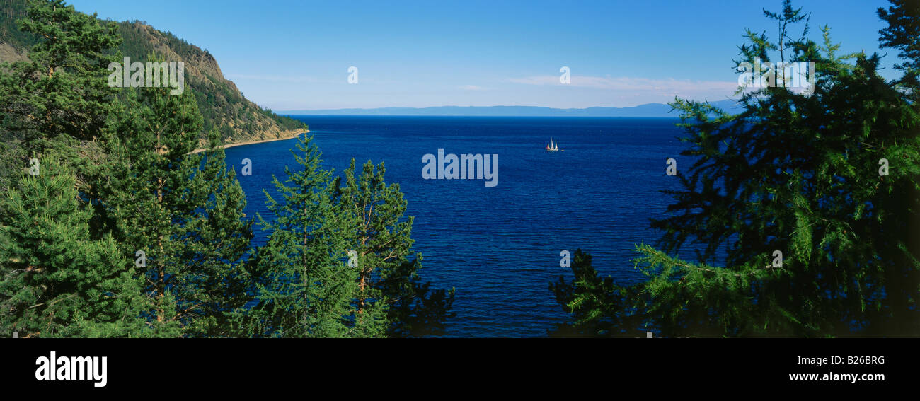 Lake Baikal, the deepest and the largest freshwater lake in the world