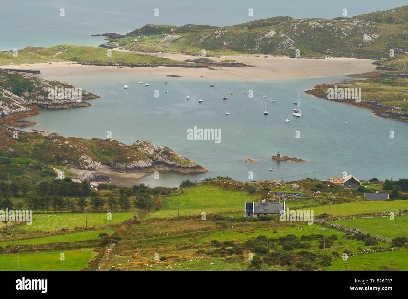 outdoor photo, Lamb's Head, view over landscape, Ring of Kerry, County