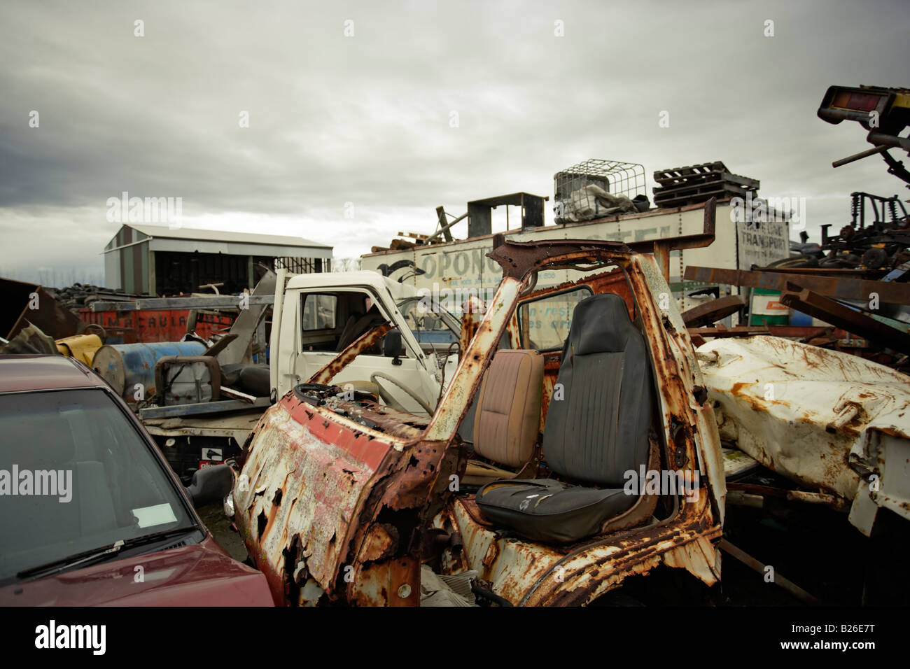 New Zealand Scrap Yard High Resolution Stock Photography and Images - Alamy