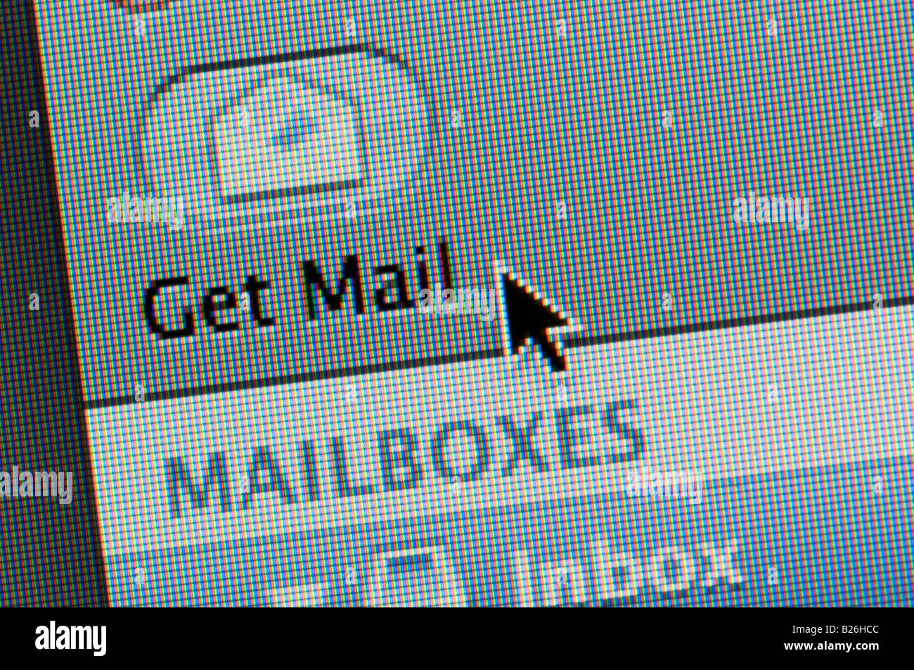 Email application Stock Photo