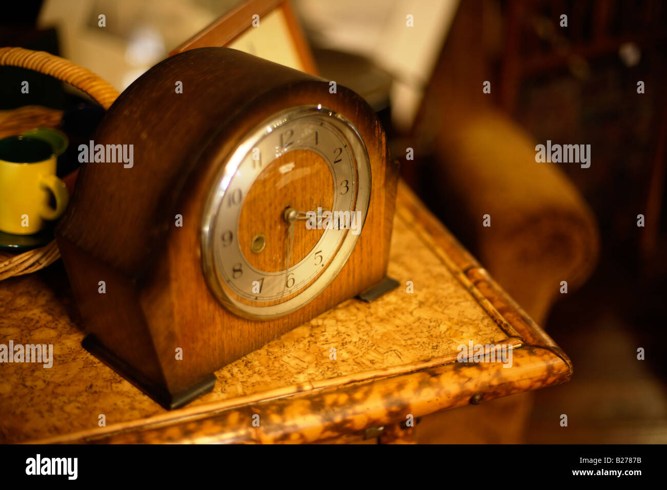 Variety of items for sale in a second hand shop in New Zealand. Old