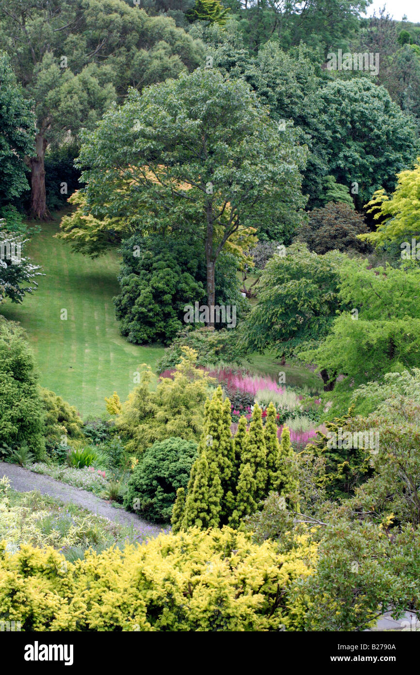 MARWOOD HILL GARDENS NORTH DEVON Stock Photo Alamy