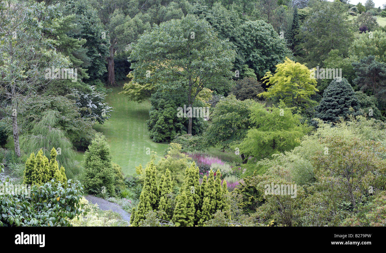 MARWOOD HILL GARDENS NORTH DEVON Stock Photo Alamy