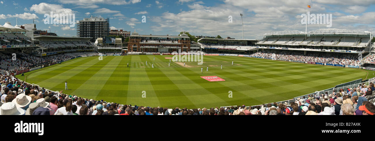 Lords cricket ground Stock Photo
