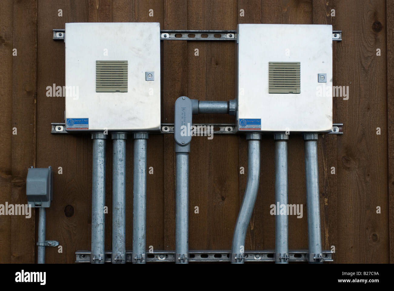 Industrial electric boxes hires stock photography and images Alamy