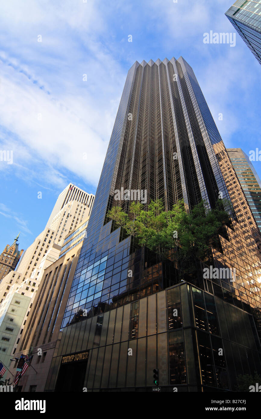 The Trump Tower - New York City, USA Stock Photo