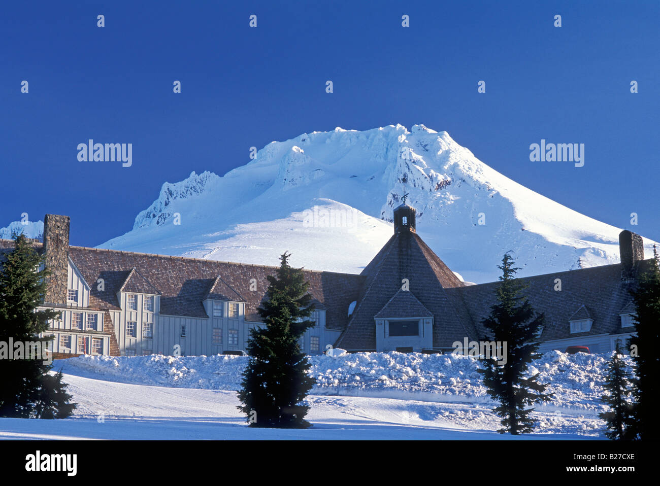 Timberline Lodge and Mount Hood Mount Hood National Forest Cascade ...