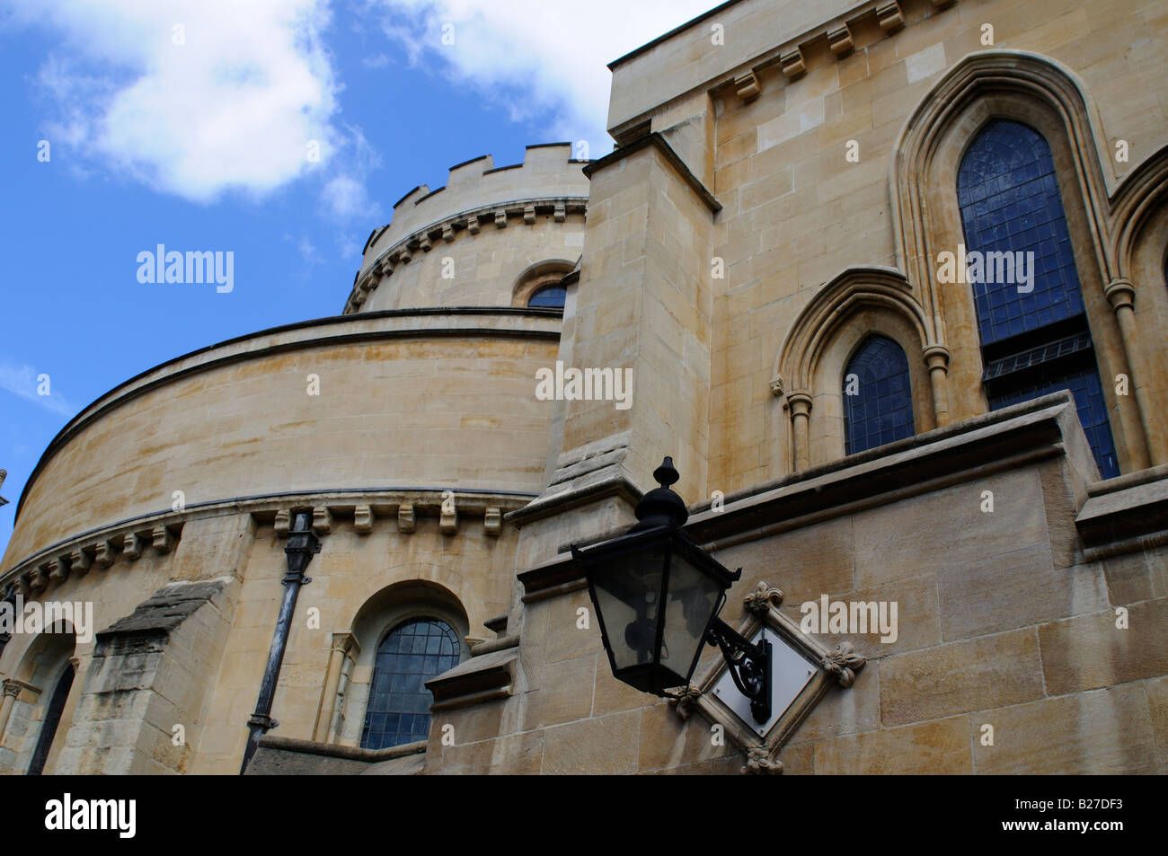 Temple Church, Knights Templar, Temple, London Stock Photo