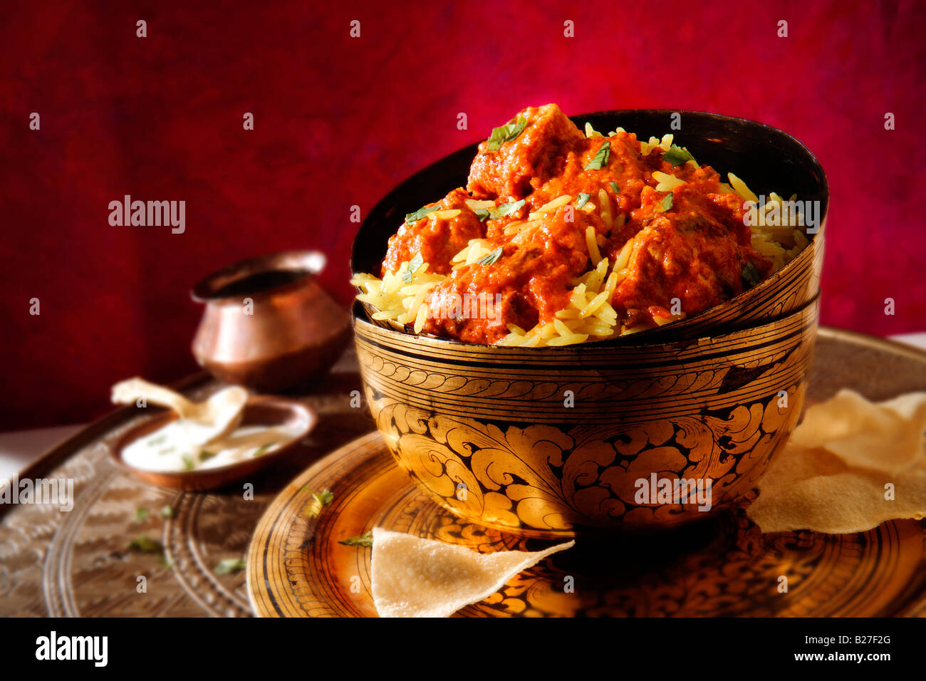 Tandoori chicken masala Stock Photo