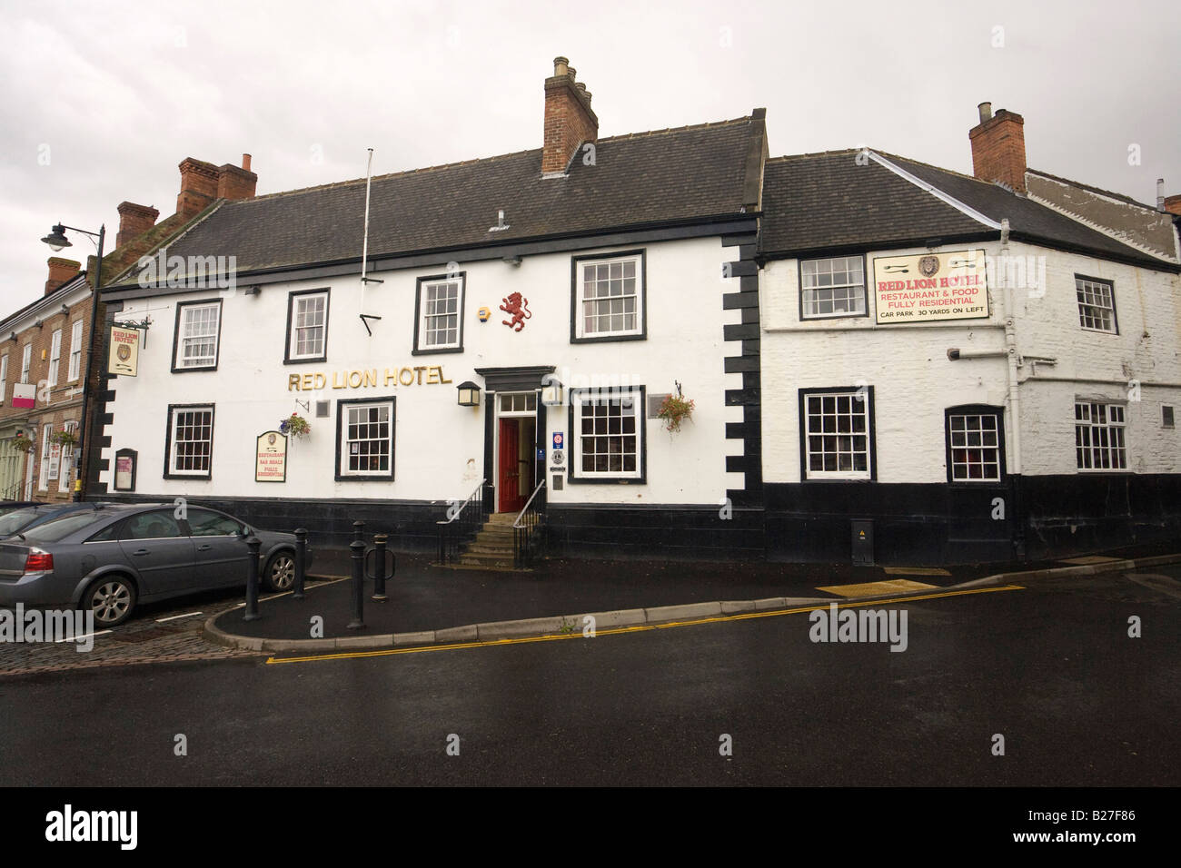 'Red Lion Hotel' in Epworth, Lincolnshire, UK Stock Photo