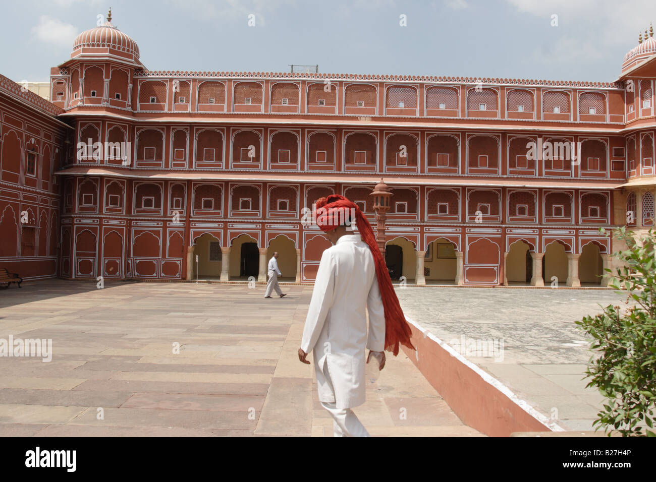 Architecture of Jaipur Palace, Jaipur, Rajastan, India. Jaipur is the 