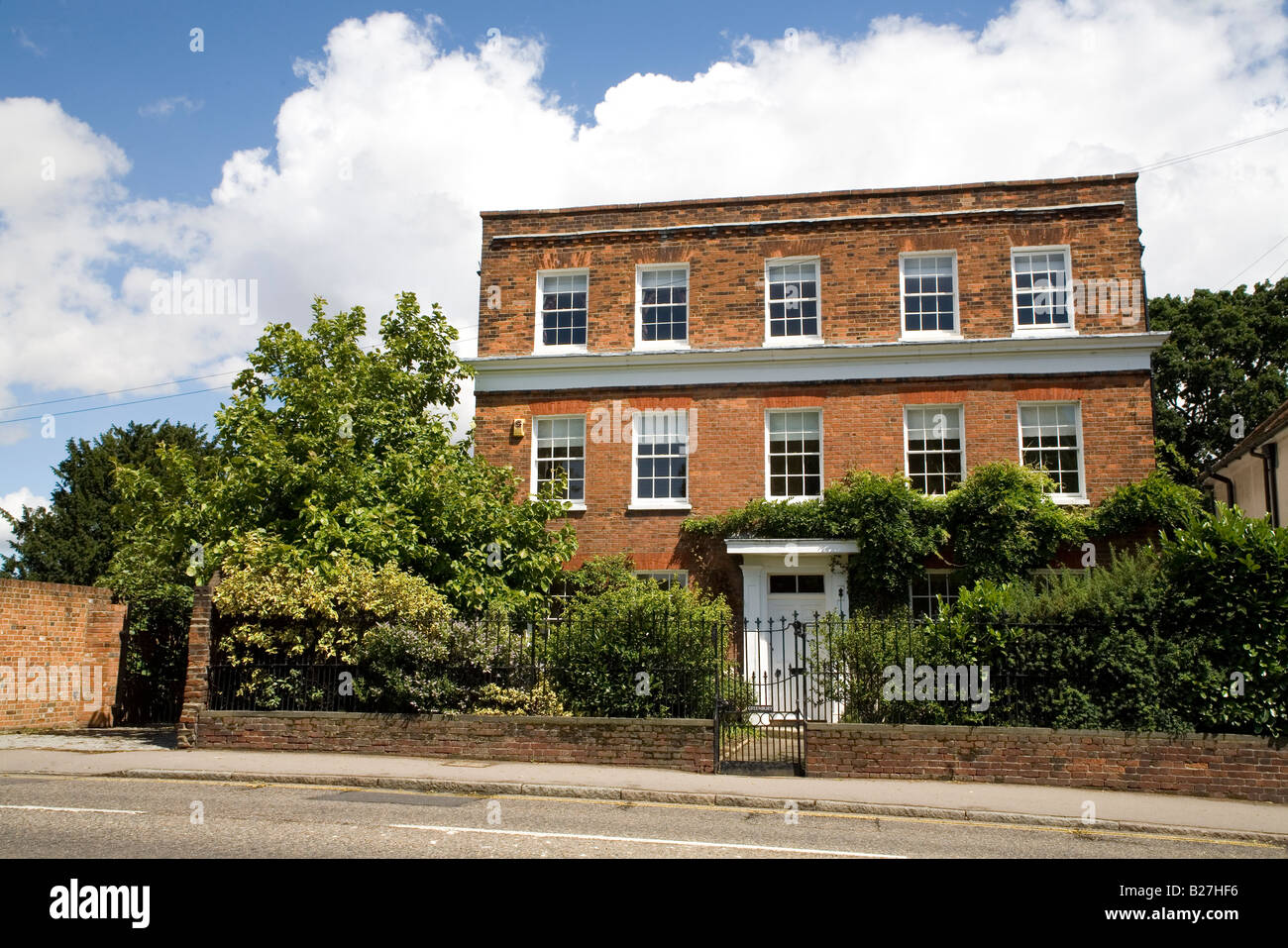 A large traditional house on The Green in Writtle Stock Photo Alamy