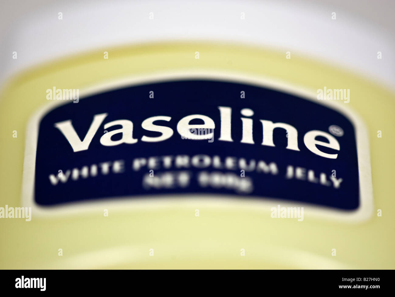 A pot of Vaseline Stock Photo