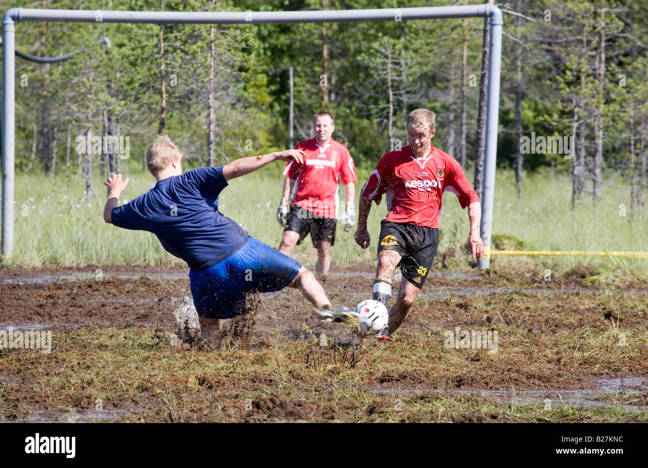 Swamp Soccer World Championship tournament Hyrynsalmi Finland Europe