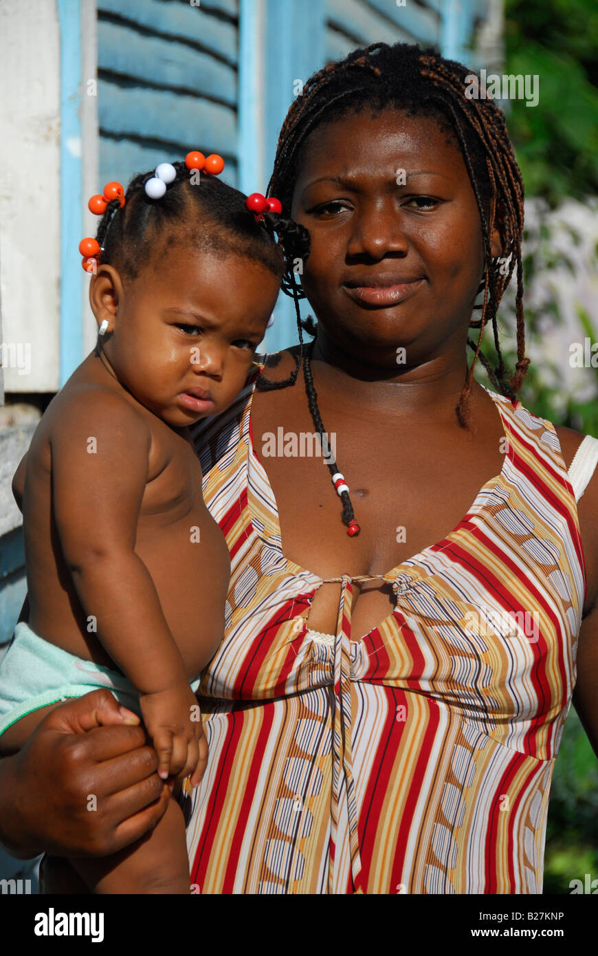 Local town dominican republic poverty hires stock photography and