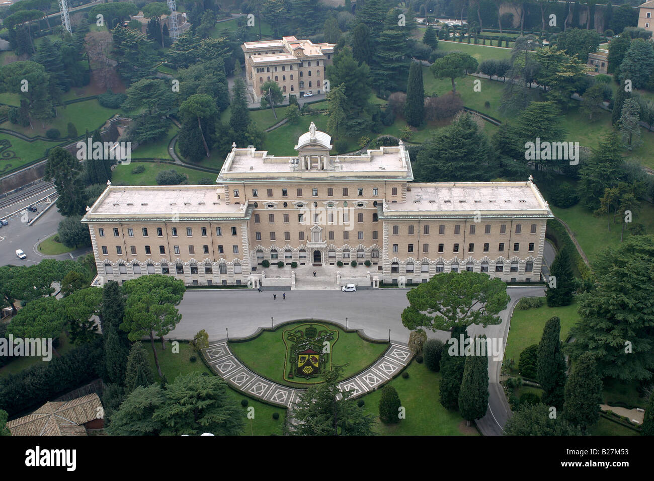 The Papal residence in the Vatican City Stock Photo Alamy