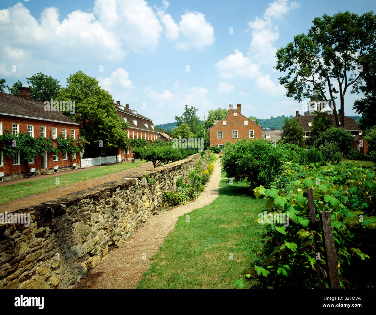 OLD ECONOMY VILLAGE, AMBRIDGE; 19TH CENTURY HOME OF THE HARMONISTS ...