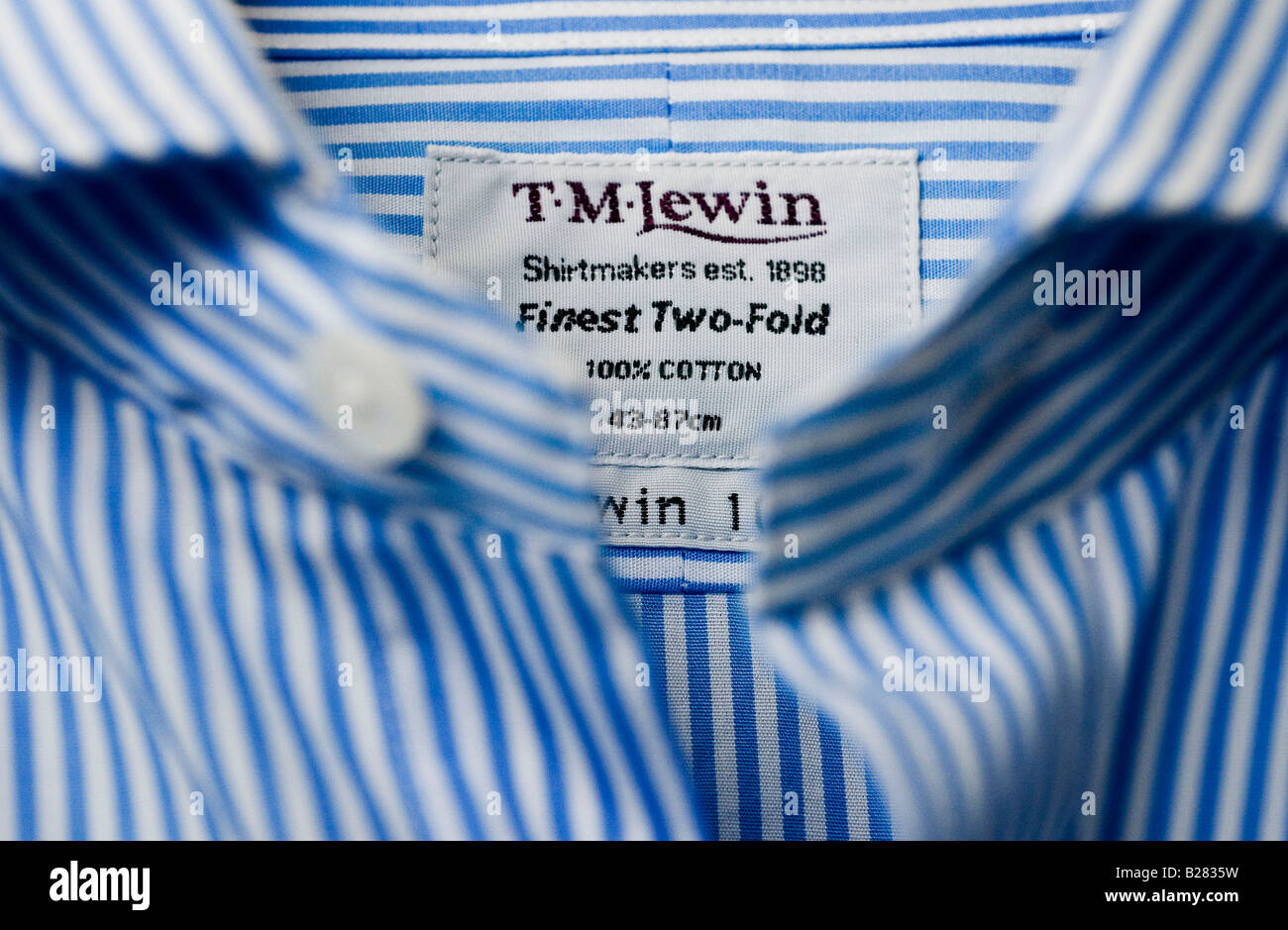 TM Lewin Cotton Shirt Stock Photo - Alamy