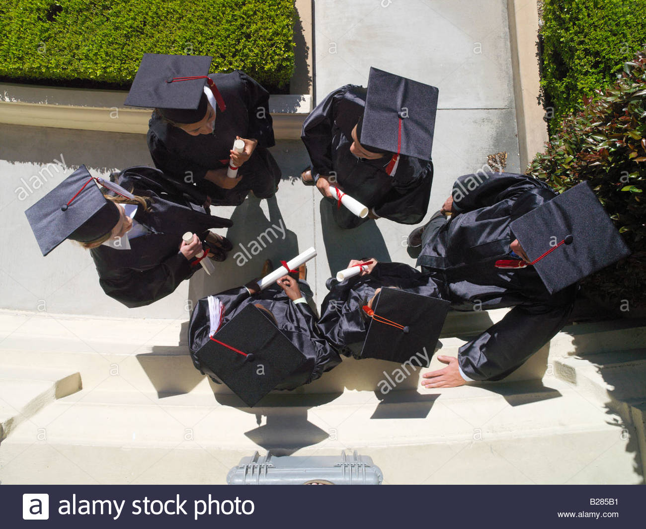 Caps And Gowns Graduation Stock Photos & Caps And Gowns Graduation ...