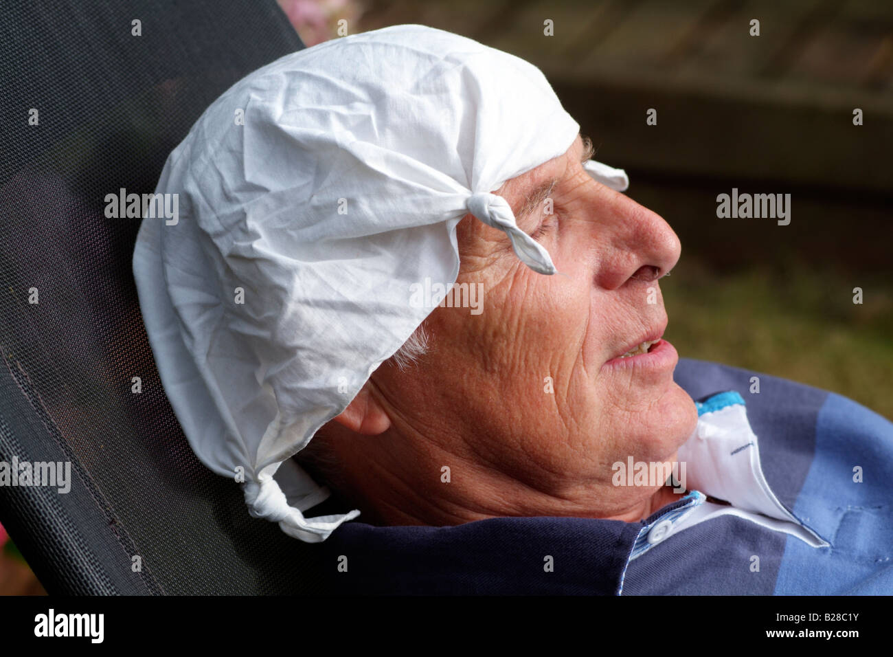 Hanky head hi-res stock photography and images - Alamy