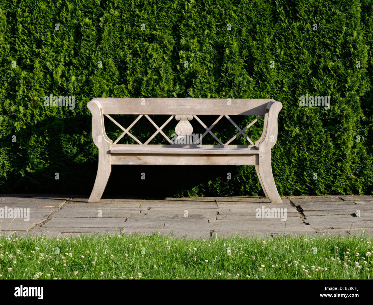 Garden bench Stock Photo