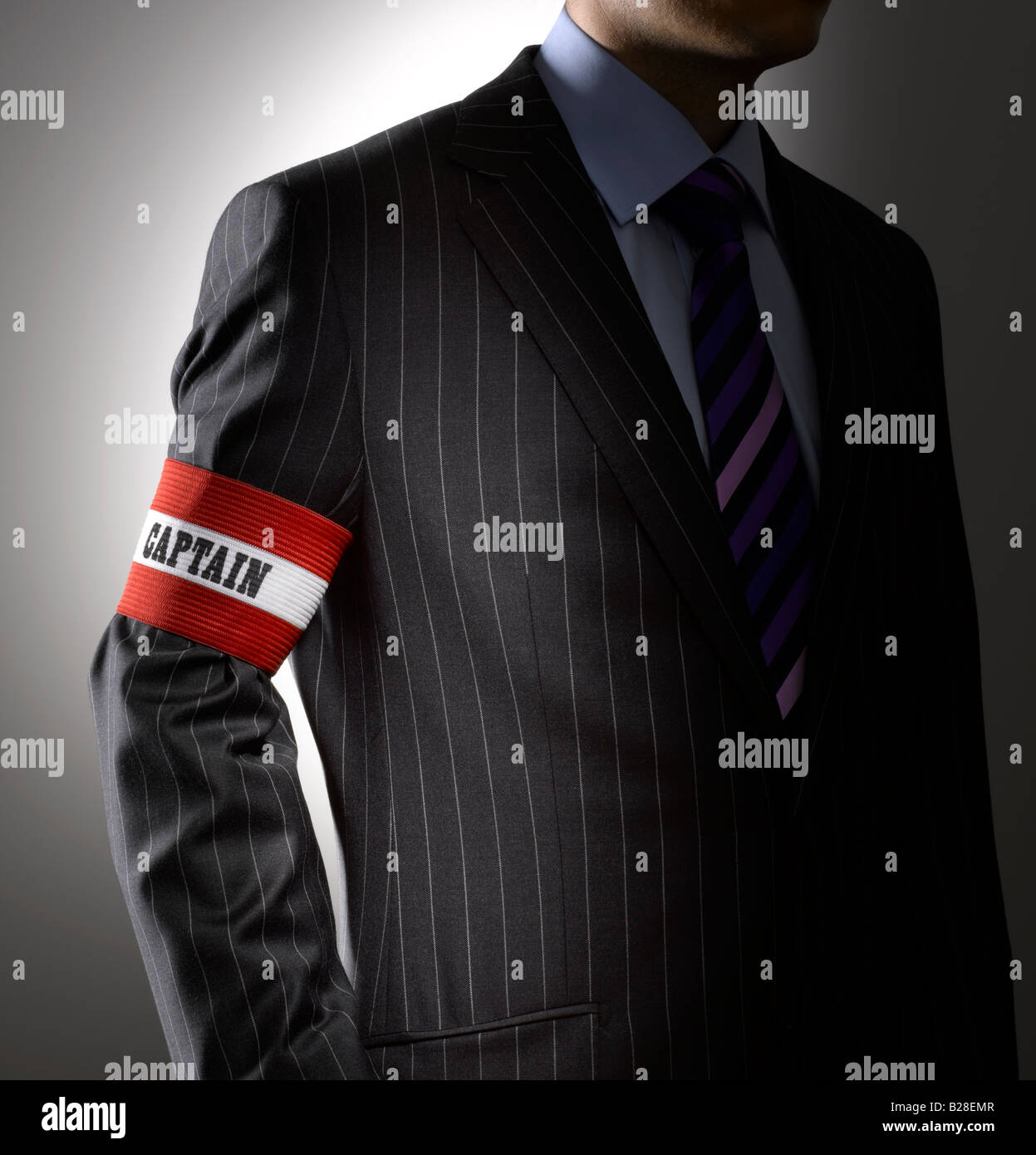 Captain of industry Stock Photo