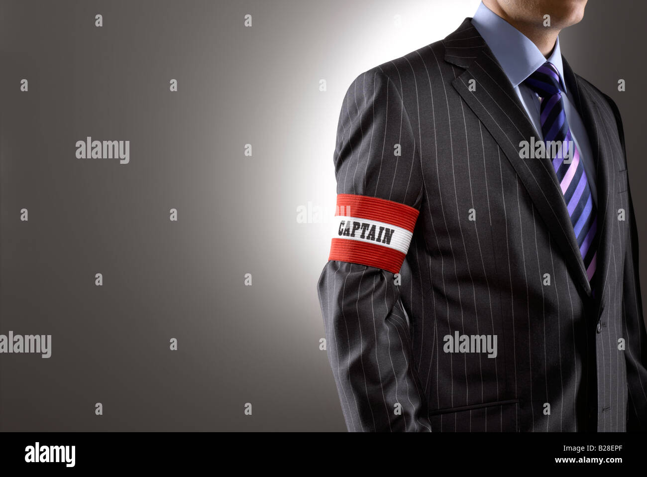 Captain of Industry Stock Photo