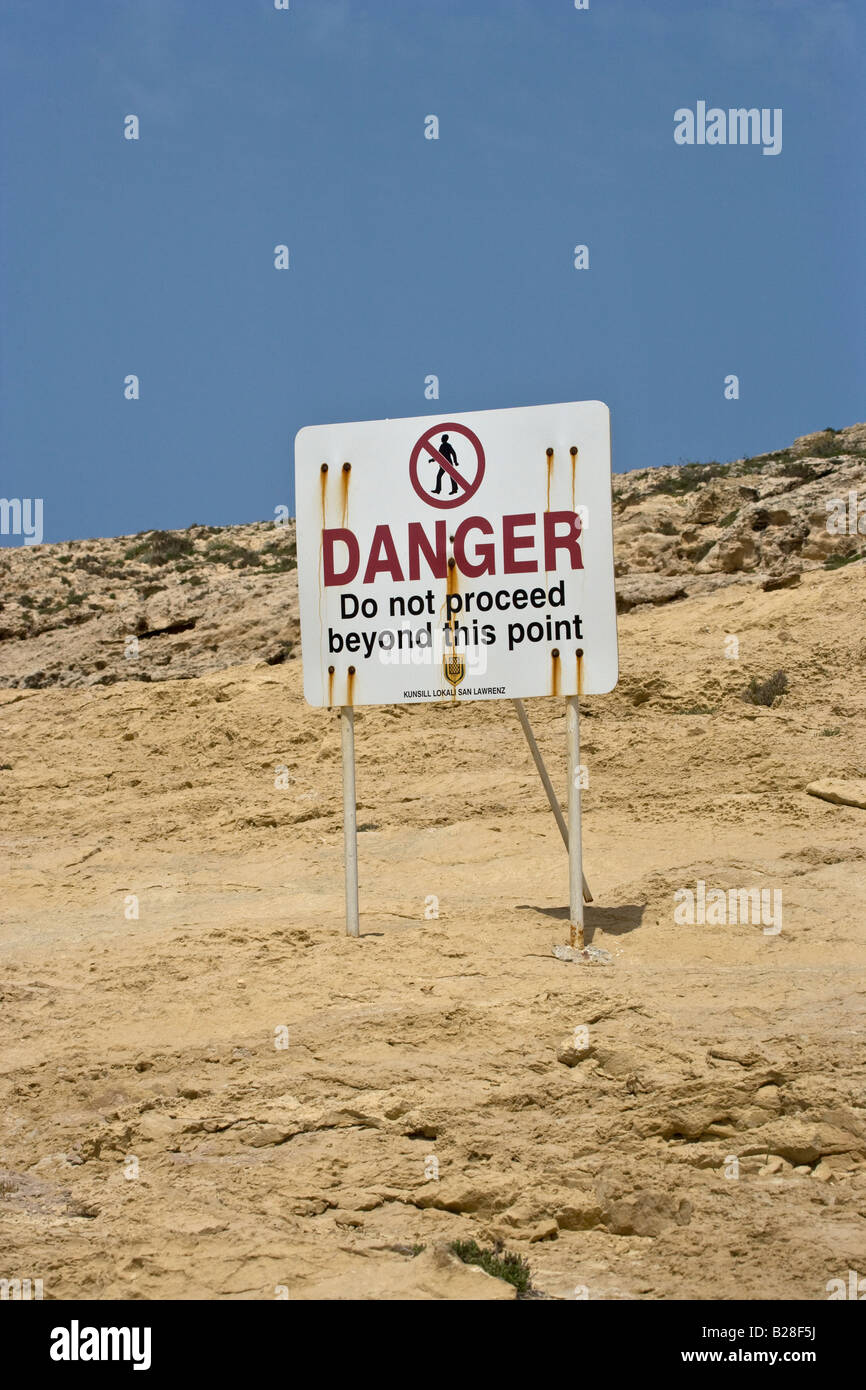 Danger Sign Stock Photo