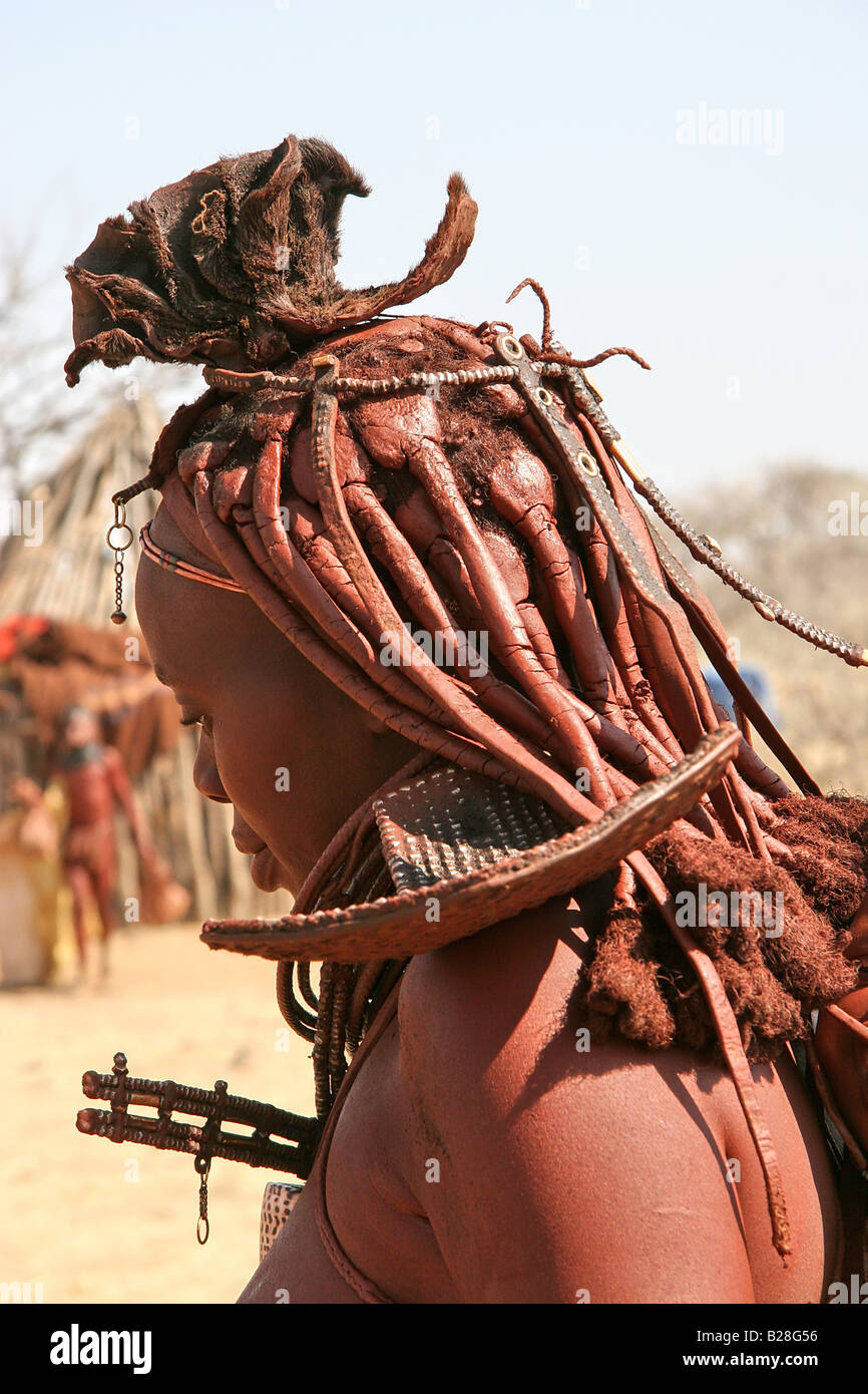 Looking himba tribe hi-res stock photography and images - Alamy